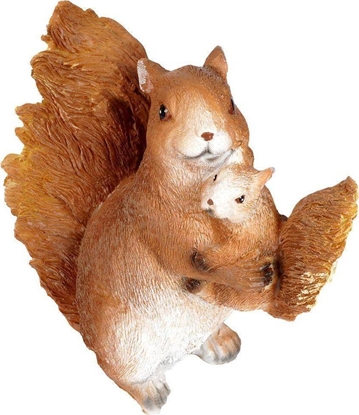 Attēls no Vilde Wiewiórka figurka ogrodowa ozdobna ozdoba do ogrodu dekoracyjna dziecko 15x8x15 cm