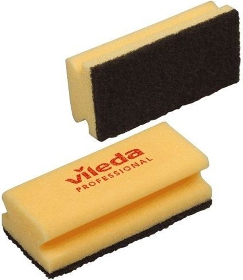 Изображение Vileda Gbka garnkowa Vileda Professional czarny pad 7x15cm (101885)