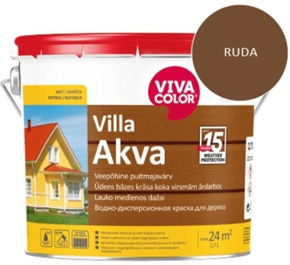 Picture of VivaColor PAINT FACADE VILLA AKVA BROWN 540X 2.7L