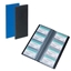 Attēls no Vizītkaršu bloks 96 vizītkartēm 133x315mm, zils