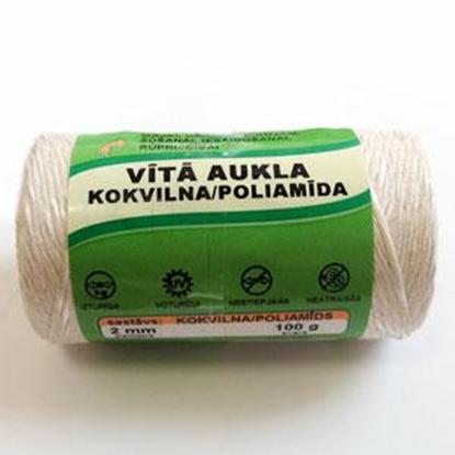 Attēls no Vīta aukla 2mmx100m, kokvilna/poliamida
