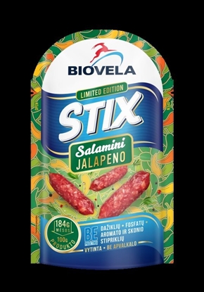 Attēls no Vītinātas desiņas SALAMINI "JALAPENO" 80g BIOVELA