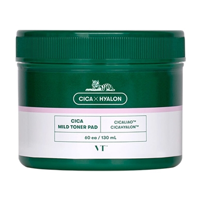 Изображение Cica Mild Toner Pad (60 pcs) - Soothing facial pad