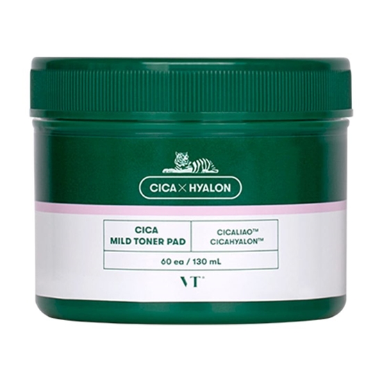 Picture of Cica Mild Toner Pad (60 pcs) - Soothing facial pad