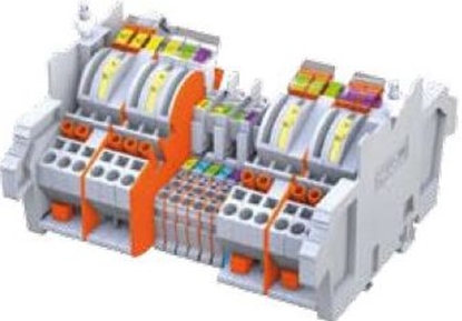 Attēls no Wago Listwa pomiarowa LPW 19-torowa 60V AC równolega (847-356/060-1000)
