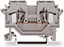 Изображение Wago Zczka szynowa 2-przewodowa 4mm2 szara (281-601)