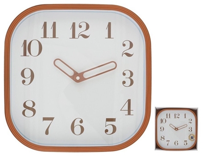 Picture of Wall Clock 30 cm, 30 x 30 x 4,5 cm, DECORLIFE