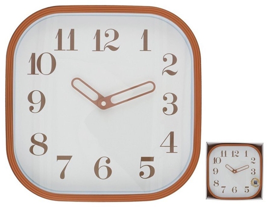 Picture of Wall Clock 30 cm, 30 x 30 x 4,5 cm, DECORLIFE