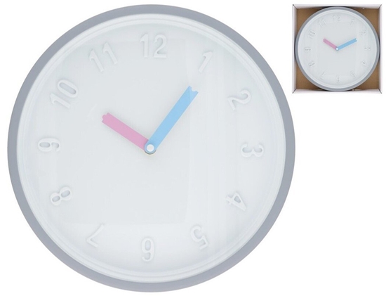 Picture of Wall Clock, 30,5 x 30,5 x 5 cm, DECORLIFE