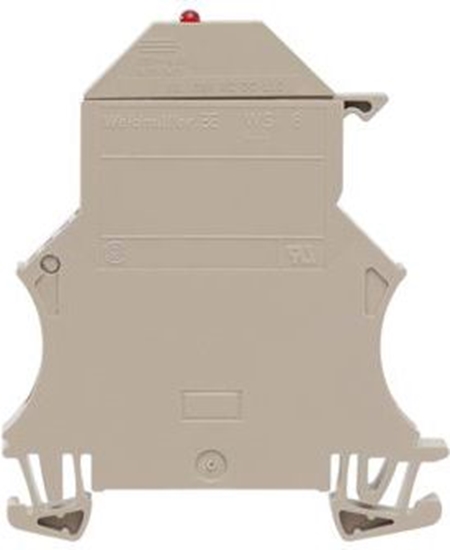 Изображение Weidmuller Zczka szynowa bezpiecznikowa G5x20mm 2-przewodowa 6mm2 beowa (1119840000)