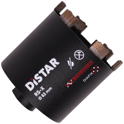 Attēls no Wierto Distar DISTAR WIERTO DIAMENTOWE KORONOWE CRS-X 082 x 70 - 5 x M 16