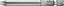 Attēls no Wiha bit professional torx® 1/4" t6 x 50 mm