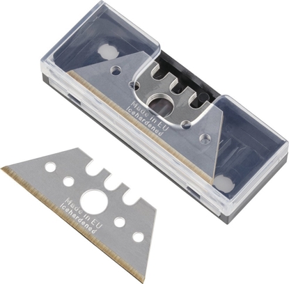 Изображение Wolfcraft Ostrza trapezowe 52 / 0.65 mm Wolfcraft - pokryte tytanem [5 szt.]