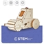 Picture of Wooden Assembly Kit Electric Road Roller, STEM Educational Toy