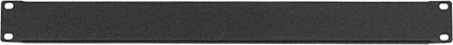 Изображение WP RACK  BLANK PANEL 1U BLACK RAL 9005