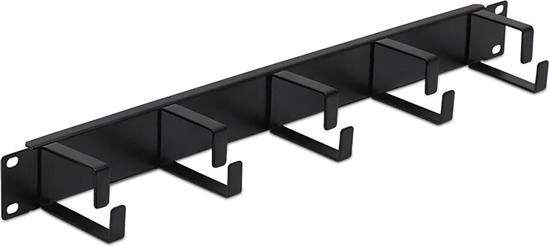 Изображение WP RACK  CABLE MANAGER METAL 1U BLACK