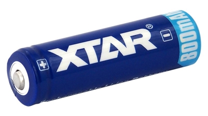 Attēls no XTAR AA/R6 size 14500 akumulatori 3.7V XTAR litija 800 mAh iepakojumā 1 gb.