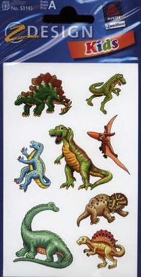 Picture of Z DESIGN Naklejki papierowe - Dinozaury (106442)