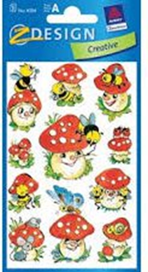 Picture of Z DESIGN Naklejki papierowe - Muchomorki (106426)