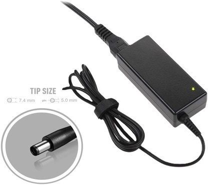 Picture of Zasilacz do laptopa Kiti 120W adowarka do laptopa 18.5V 6.5A, 7.4x5.0mm + centrinis HP