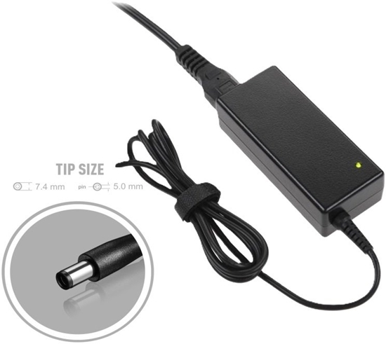Picture of Zasilacz do laptopa Kiti 120W adowarka do laptopa 18.5V 6.5A, 7.4x5.0mm + centrinis HP