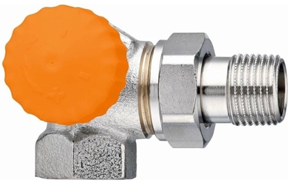 Picture of Zawór termostatyczny kt 90° 1/2 AG x 3/4 AG Eurokonus lewy