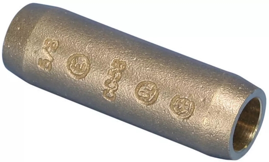 Picture of Zczka zaciskowa do spiczastych, miedziowanych prtów uziemiajcych, brz krzemowy, 15.875 mm Ø 158010
