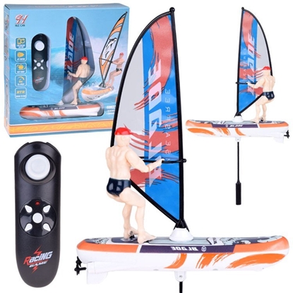 Изображение Zdalnie sterowany wieccy WINDSURFER pywajcy na pilota RC0740 EDUKAMP