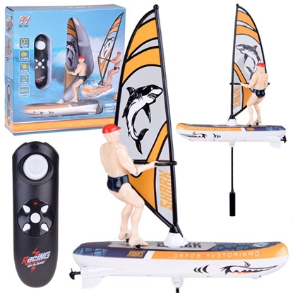 Изображение Zdalnie sterowany wieccy WINDSURFER pywajcy na pilota RC0740 EDUKAMP