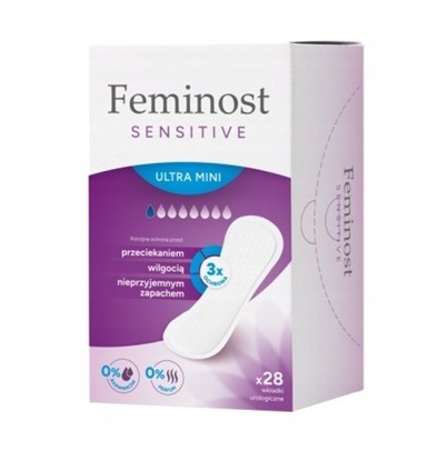 Изображение Zdrovit FEMINOST SENSITIVE Wkadki urol. ultra mini