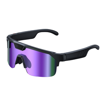 Picture of ZEBLAZE Q01 Purple Sports Sunglasses