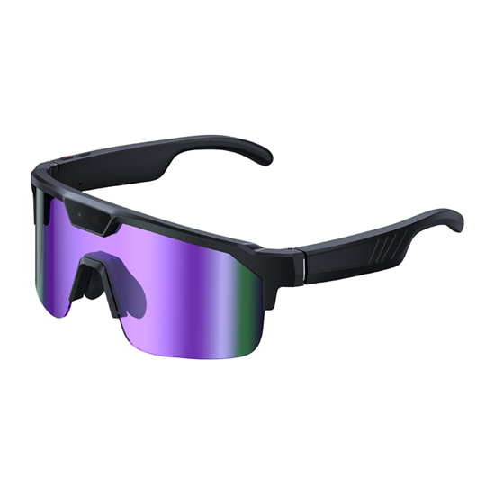 Picture of ZEBLAZE Q01 Purple Sports Sunglasses