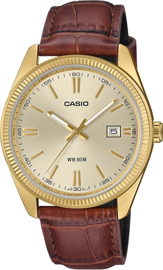 Picture of Zegarek Casio Zegarek mski Casio MTP-1302PGL-9AVEF brzowy