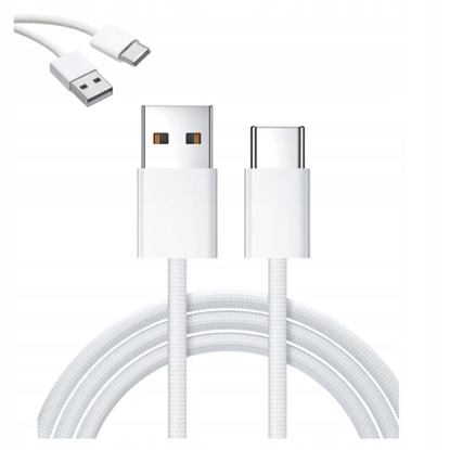 Изображение Zenwire Cable USB-A - USB-C 2 m White (1000581) (5904507521004)