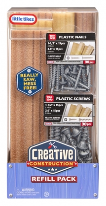 Attēls no Zestaw Creative Construction: Drewno, Gwoździe i Śruby