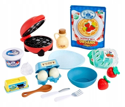 Attēls no Zestaw do robienia gofrów Creative Chefs + 18 akcesoriów