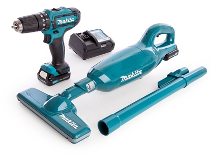 Attēls no Zestaw elektronarzdzi Makita 5-elementowy (CLX214X1)