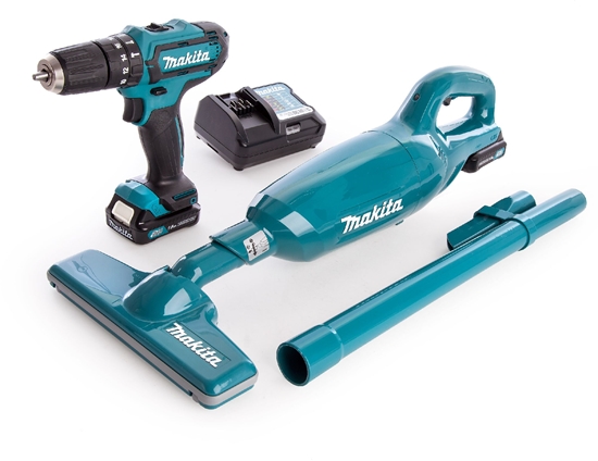 Изображение Zestaw elektronarzdzi Makita 5-elementowy (CLX214X1)