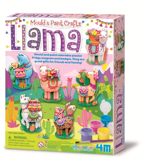 Изображение Zestaw kreatywny Odlewy gipsowe - Lama 