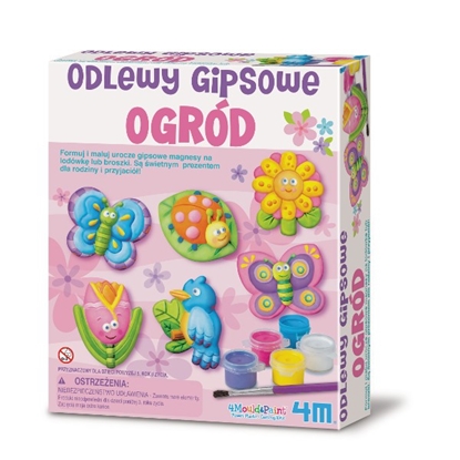 Picture of Zestaw kreatywny Odlewy Gipsowe - Ogród