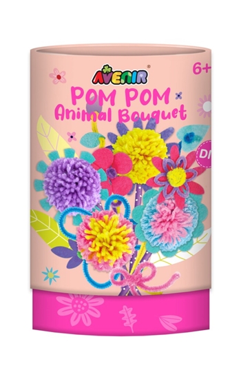 Picture of Zestaw kreatywny Pom Pom Bukiet z pomponami - Kwiaty