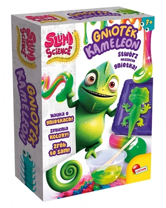Picture of Zestaw Slumi Science - Gniotek Kameleon
