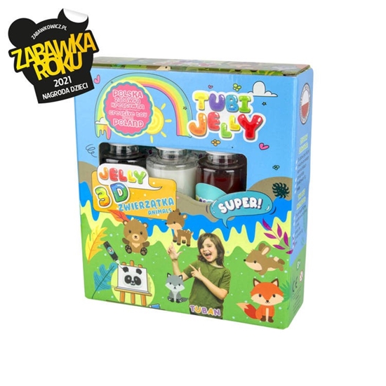 Изображение Zestaw Tubi Jelly 3 kolory - Zwierzątka