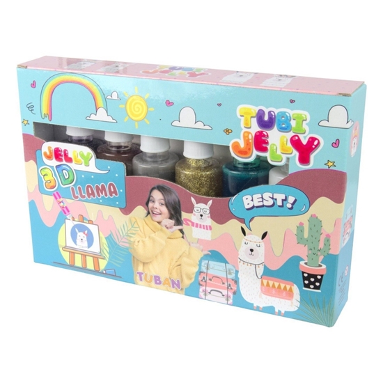 Изображение Zestaw Tubi Jelly 6 kolorów - Lama