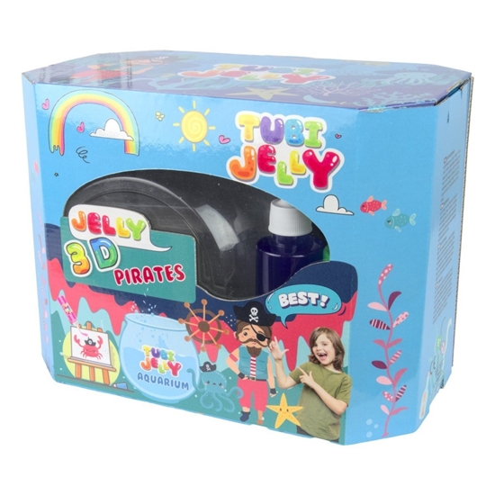 Изображение Zestaw Tubi Jelly 8 kolorów duże akwarium Piraci