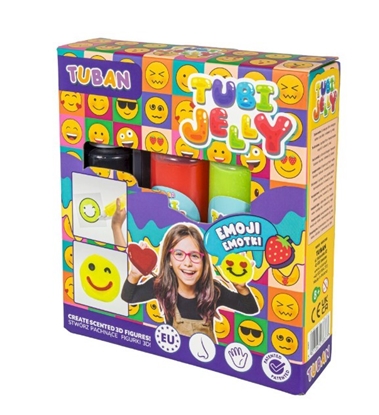 Изображение Zestaw Tubi Jelly Emotki 3 kolory 