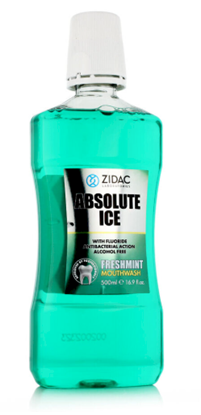 Attēls no Zidac Laboratories Absolute Ice Mouthwash 500ml