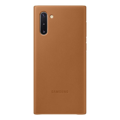 Attēls no Samsung Etui Note 10 Camel Leather Cover (EF-VN970LA)