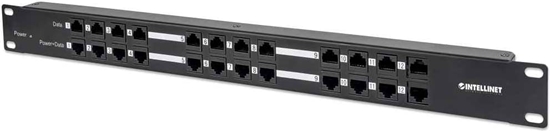 Picture of Intellinet Network Solutions Patch panel 19" 1U 12-portowy PoE Cat.5e (720342)