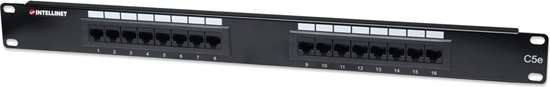 Picture of Intellinet Network Solutions Patch panel UTP Cat5e 16 portów RJ45 (513548)